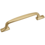 Amerock Highland Ridge 5-1/16 Inch Center to Center Handle Cabinet Pull Champagne Bronze