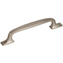 Amerock Highland Ridge 5-1/16 Inch Center to Center Handle Cabinet Pull Satin Nickel