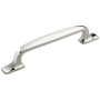 Amerock Highland Ridge 5 Inch (128mm) Center to Center Handle Cabinet Pull - 10 Pack Polished Nickel