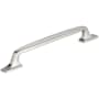 Amerock Highland Ridge 7-9/16 Inch Center to Center Handle Cabinet Pull Satin Nickel