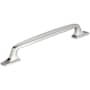 Amerock Highland Ridge 7-9/16 Inch Center to Center Handle Cabinet Pull Polished Nickel