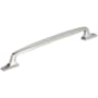 Amerock Highland Ridge 10-1/16 Inch Center to Center Handle Cabinet Pull Satin Nickel