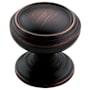 Amerock Revitalize 1-1/4 Inch Mushroom Cabinet Knob Oil Rubbed Bronze