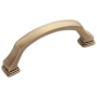 Amerock Revitalize 3 Inch Center to Center Handle Cabinet Pull - 25 Pack Gilded Bronze