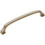 Amerock Revitalize 12 Inch Center to Center Appliance Pull Golden Champagne