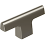 Amerock Riva 1/2 Inch Bar Cabinet Knob Graphite