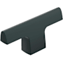Amerock Riva 1/2 Inch Bar Cabinet Knob Matte Black