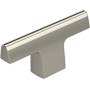 Amerock Riva 1/2 Inch Bar Cabinet Knob Polished Nickel