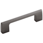Amerock Riva 3-3/4 Inch Center to Center Handle Cabinet Pull Graphite