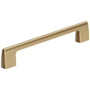Amerock Riva 6-5/16 Inch Center to Center Handle Cabinet Pull Champagne Bronze
