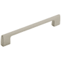 Amerock Riva 6-5/16 Inch Center to Center Handle Cabinet Pull - 25 Pack Satin Nickel
