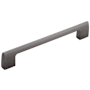Amerock Riva 6-5/16 Inch Center to Center Handle Cabinet Pull - 10 Pack Graphite