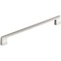 Amerock Riva 12-5/8 Inch Center to Center Handle Cabinet Pull Satin Nickel