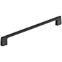 Amerock Riva 12-5/8 Inch Center to Center Handle Cabinet Pull Matte Black