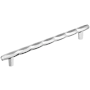 Amerock St. Vincent 10-1/16 Inch Center to Center Bar Cabinet Pull Polished Chrome