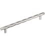 Amerock St. Vincent 10-1/16 Inch Center to Center Bar Cabinet Pull Satin Nickel