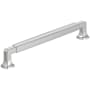 Amerock Stature 7-9/16 Inch Center to Center Handle Cabinet Pull Polished Chrome