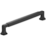 Amerock Stature 7-9/16 Inch Center to Center Handle Cabinet Pull Matte Black