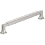 Amerock Stature 7-9/16 Inch Center to Center Handle Cabinet Pull Satin Nickel