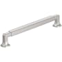Amerock Stature 7-9/16 Inch Center to Center Handle Cabinet Pull Polished Nickel