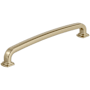 Amerock Surpass 7-9/16 Inch Center to Center Handle Cabinet Pull Golden Champagne