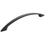 Amerock Arc 6-5/16 Inch Center to Center Arch Cabinet Pull Matte Black