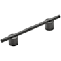 Amerock Transcendent 5-1/16 Inch Center to Center Bar Cabinet Pull Matte Black