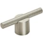 Amerock Transcendent 3/8 Inch Bar Cabinet Knob Silver Champagne