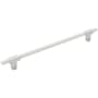 Amerock Urbanite 10-1/16 Inch Center to Center Bar Cabinet Pull Polished Chrome / White