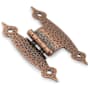 Amerock Pair of 3/8" Offset Non Self-Closing "H" Hinges - 10 Pack Antique Copper