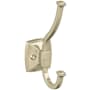 Amerock Kinsale Double Robe Hook Golden Champagne
