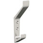 Amerock Emerge Double Robe Hook Satin Nickel