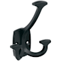 Amerock Vicinity Triple Robe Hook Matte Black