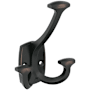 Amerock Vicinity Triple Robe Hook Oil Rubbed Bronze