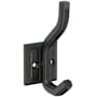 Amerock Aliso Double Robe Hook Oil Rubbed Bronze