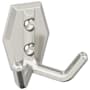 Amerock Benton Double Robe Hook Satin Nickel