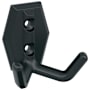 Amerock Benton Double Robe Hook Matte Black