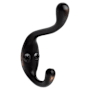 Amerock 13/16 Inch Wide Medium Coat and Hat Hook Oil Rubbed Bronze