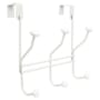 Amerock Over-The-Door Hooks Double Robe Hook Gloss White