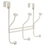 Amerock Over-The-Door Hooks Double Robe Hook Silver