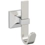 Amerock Burbank Single Robe Hook Satin Nickel / Chrome