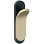 Amerock Unison Single Robe Hook Matte Black / Golden Champagne