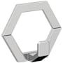 Amerock Prismo Single Robe Hook Chrome