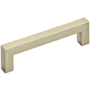 Amerock Monument 3-3/4 Inch Center to Center Handle Cabinet Pull - 5 Pack Golden Champagne