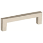 Amerock Monument 3-3/4 Inch Center to Center Handle Cabinet Pull - 5 Pack Polished Nickel