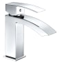 Anzzi Revere 1.2 GPM Deck Mounted Single Hole Bathroom Faucet Polished Chrome