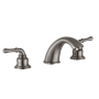 Anzzi Princess 1.2 GPM Widespread Double Handle Bathroom Faucet Brushed Nickel