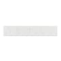 Ariel 21-1/5" Quartz Vanity Side Splash Carrara White Quartz