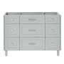 Ariel Monroe 48" Single Free Standing Vanity Cabinet Only - Less Vanity Top Grey