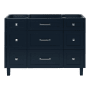 Ariel Monroe 48" Single Free Standing Vanity Cabinet Only - Less Vanity Top Midnight Blue